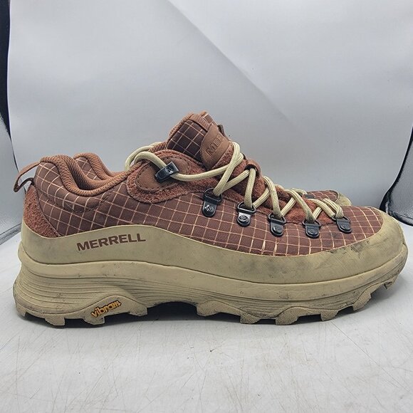 Merrell Ontario Speed RS 1TRL Mens 9.5 Brown Sneaker Shoes Hiking Camping Vibram main image 8